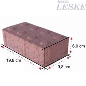 Paver 6 cm Podotátil Alerta